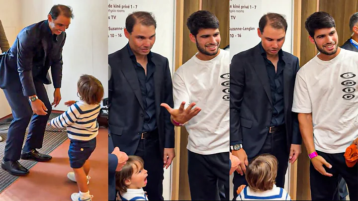 Alcaraz Meets Nadal's Son – Legendary Moment | Roland-Garros 2025