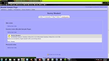 Moodle Tutorial 8: Managing Users