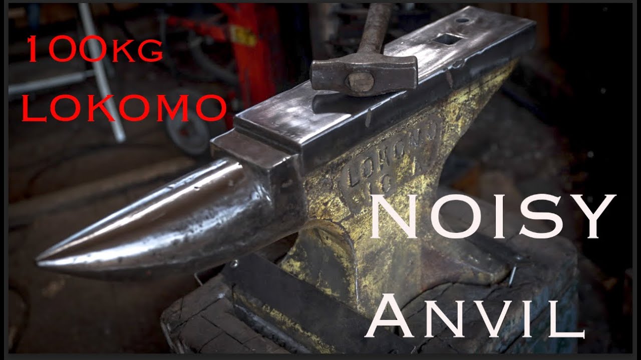 My new LOKOMO 100kg anvil 