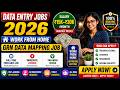 GRN Data Mapping Project Work From Home Job 2026 | Full Time Freelance Job | Earn ₹15,000 to ₹30,000