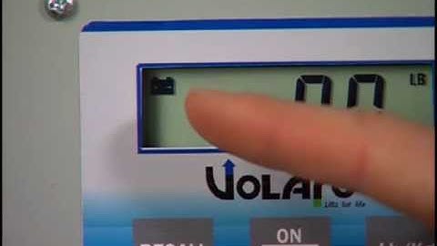 05- Volaro Series 4 Digital Scale Operation