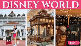 Staying at Disney's Grand Floridian for the FIRST Time | Checking in,  California Grill & MORE