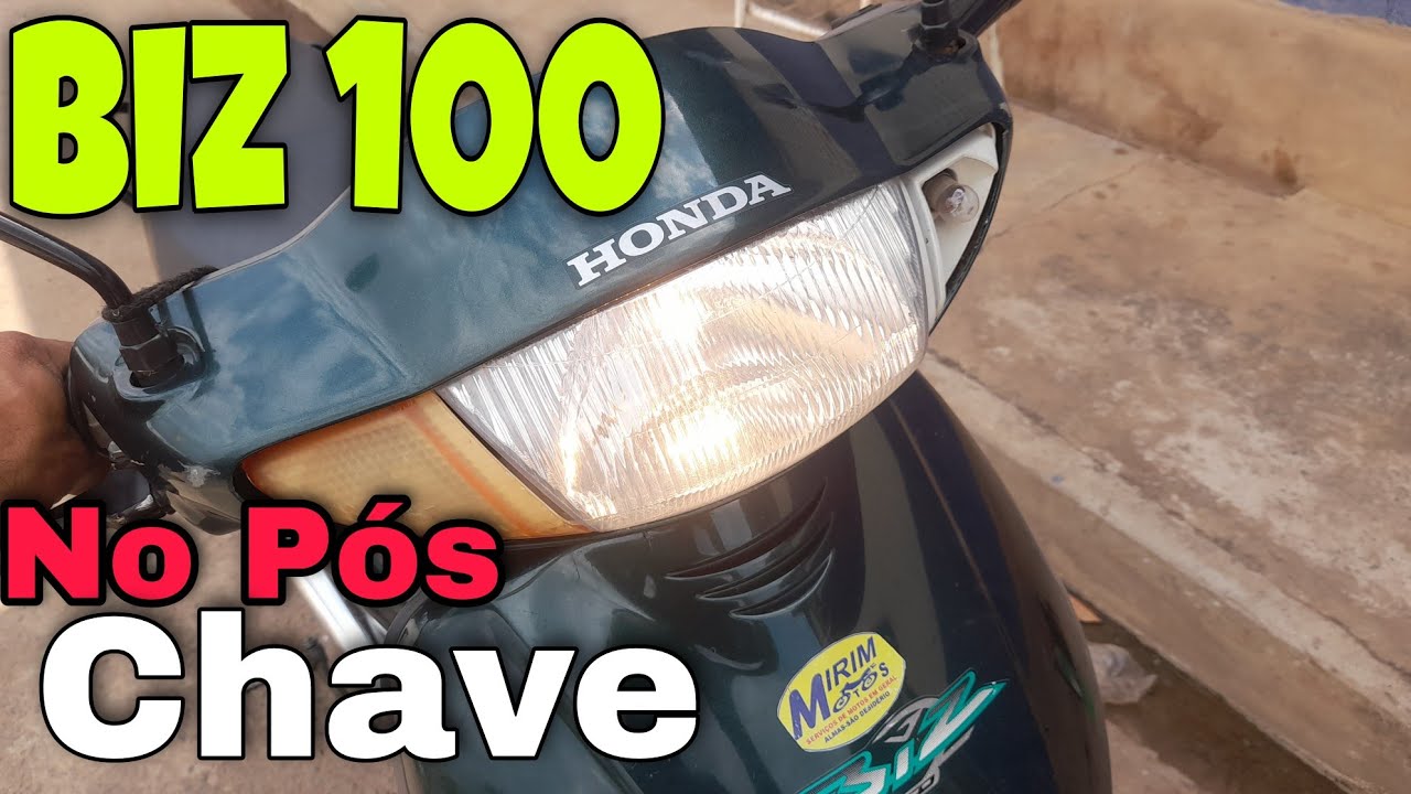 Как сделать ключ-опору на фаре Biz 100