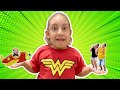 Maria Clara quer ser GIGANTE | Maria Clara wants to be higher story for kids - Família MC Divertida