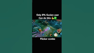 Gusion new freestyle +flicker #mobilelegends #mlbb #mobilegame #gameplay #ml #shorts #video