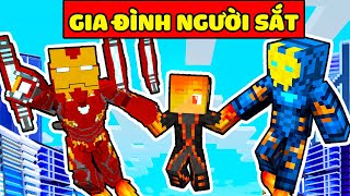 JACKVN EM BÉ ĐƯỢC NHẬN NUÔI BỞI GIA ĐÌNH NGƯỜI SẮT TRONG MINECRAFT*TRỞ THÀNH IRON MAN