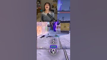 Abe "accidentally" crouching on Foolish #shorts #gaming #streamer #valkyrae #gamingclips