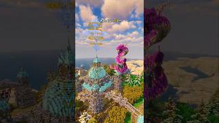Minecraft Castle for Desert Villagers 🏰🌵 - Epic Timelapse #minecraft #shorts