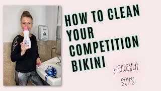Easy Way To Clean Your Compeion Bikini