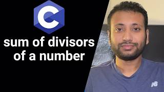 C programming Bangla Tutorial 5.127 : sum of divisors of a number