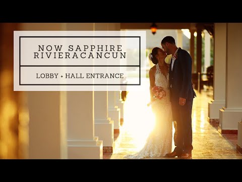 now-sapphire-riviera-cancun-walkthrough---photo-tour---lobby-+-hall-entrance