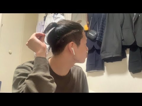 サラリーマン 髪を縛る Youtube
