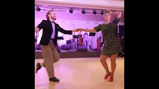Lindy Hop Dance By Sondre & Tanya! #Shorts #Dance #Lindy #Lindyhop #Sondreandtanya