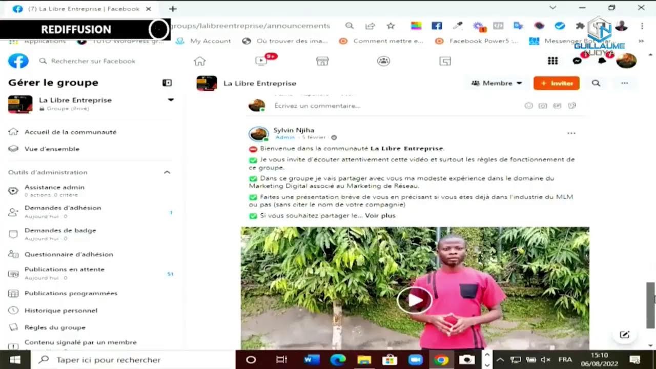 YouTube player
