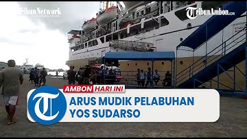 Lonjakan Penumpang Arus Mudik Mulai Terlihat di Pelabuhan Yos Sudarso Ambon