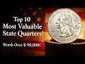 Top 10 most valuable coin in circulation – most expensive coin in the world – Rare state quarter