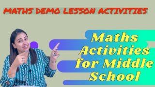 Maths demo activities for middle school/interactive activities screenshot 5