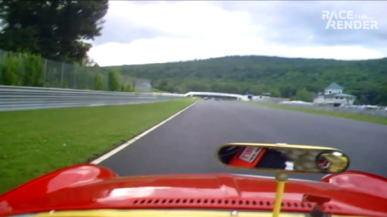 63 Spitfire Into the wall at Lime Rock - YouTube