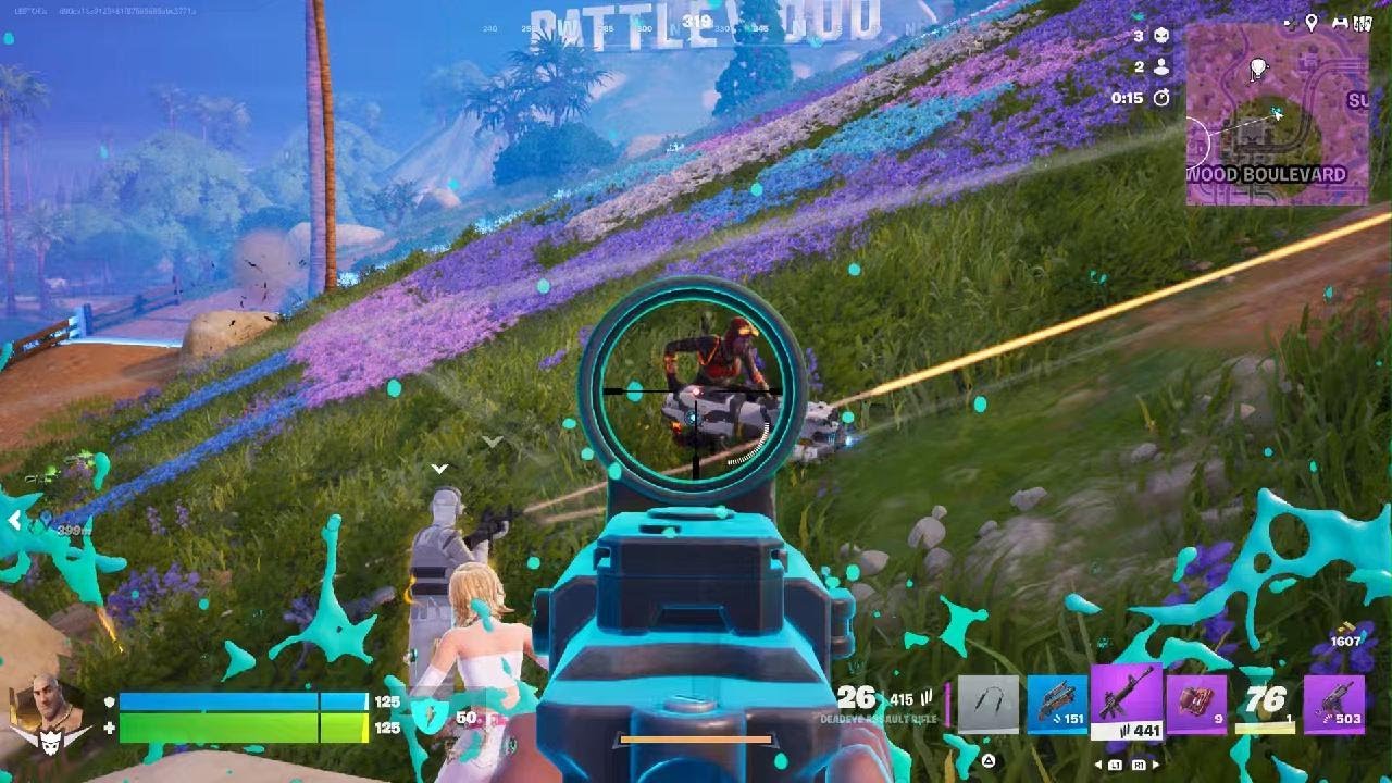 Fortnite getting that win, like a boss