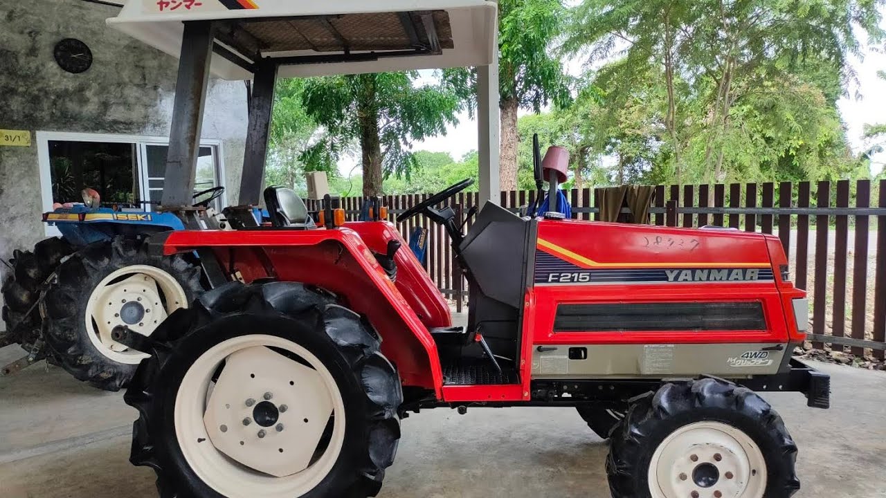 (ขายแล้วครับ สระบุรี)🈴 YANMAR - F-215(รุ่นนิยม) 🈴💢(เก่านอก)ขับง่ายสภาพสีเดิมเก่าญี่ปุ่นแห้งๆ