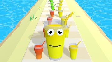 Juice Run - All Levels Gameplay Walkthrough iOS, Android (Levels 75-76) || B8 Gamer