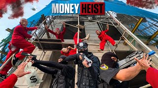 MONEY HEIST vs POLICE (BELLA CIAO REMIX) 37 || Epic Parkour POV Chase