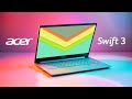 Vista previa del review en youtube del Acer Swift 3