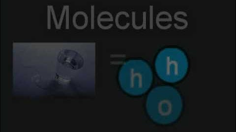 Chapter 5: Water and Solution