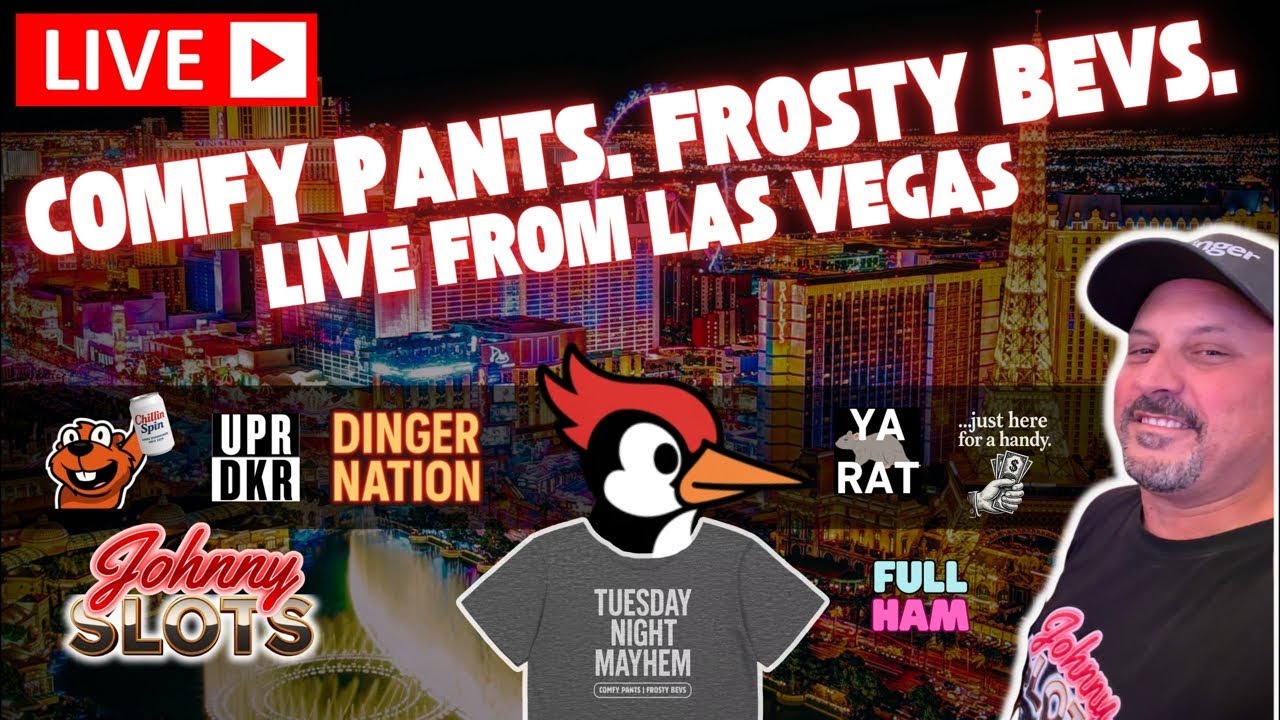 Semi-Planned LIVE from Las Vegas JohnnySlots is live!
