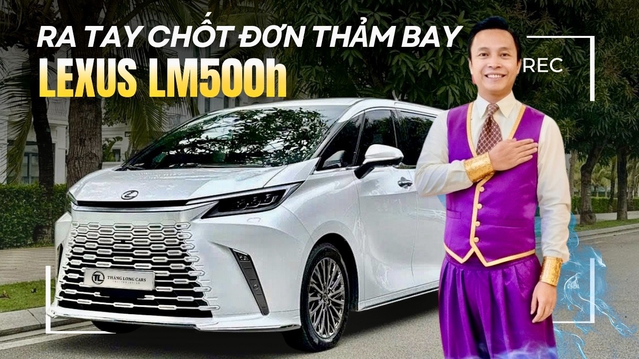 VLOG | Vào Khu Nhà Giàu Vinhomes Săn Thảm Bay Lexus LM500h 2025 Lướt Không Vết Xước | Lê Minh Thành