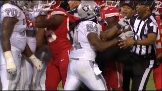 Marshawn Lynch Gets EJECTED For Grabbing A Referee | Chiefs vs. Raiders | NFL