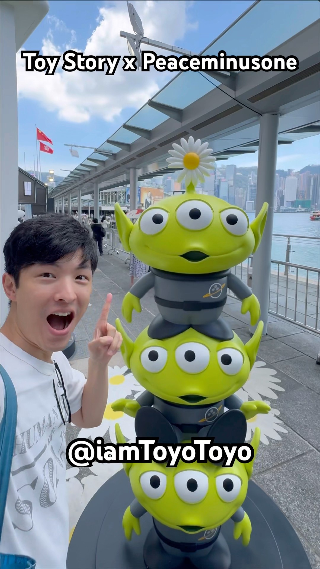 🦖Toy Story x Peaceminusone with Special Woody & Alien! #toystory