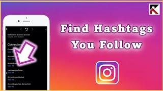 How To See All Hashtags You Follow Instagram screenshot 1