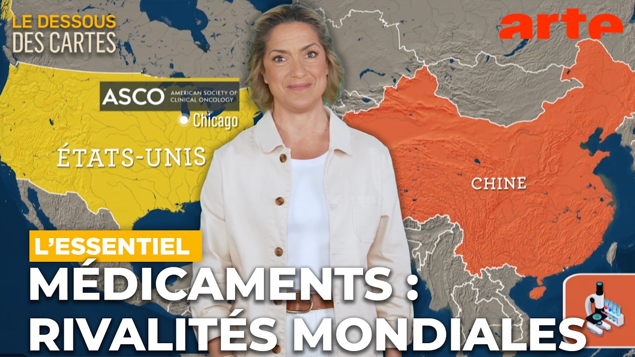 Médicaments : une compétition mondiale | L'Essentiel du Dessous des cartes | ARTE