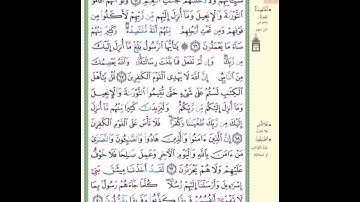 الربع السادس من سورة المائدة ( يا أيها الرسول بلغ ما أنزل إليك من ربك..) مكرر خمس مرات