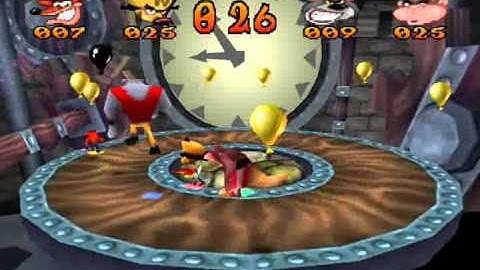 Crash Bash - 200% - #64 - Ring Ding - Gem Challenge + Crystal Challenge