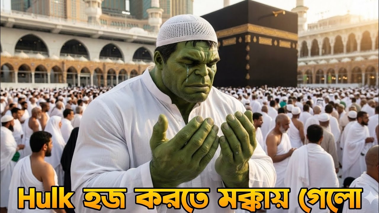 Hulk হজ করতে মক্কায় গেলো। তারপর হাল্কের সাথে যা হলো। 