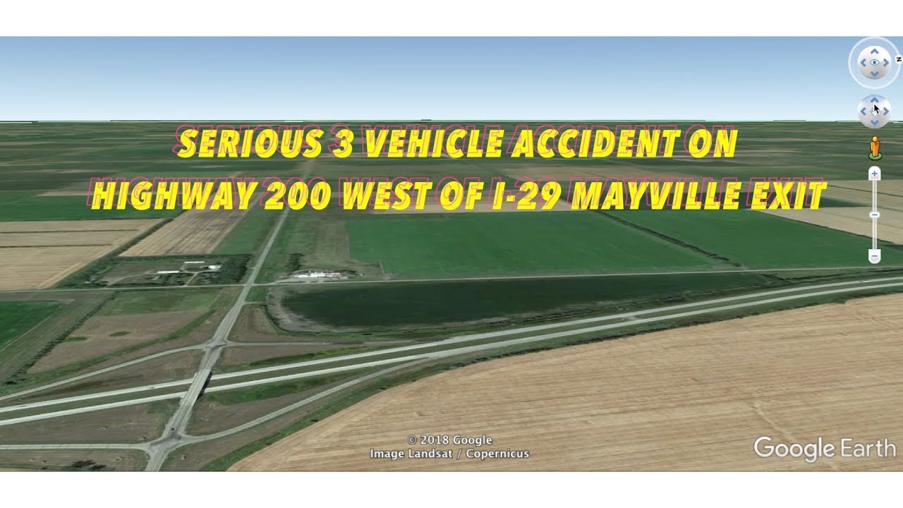 BREAKING NEWS Serious 3Vehicle Accident Near Mayville YouTube