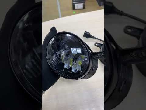 led птф противотуманные фары на Audi A6C5 рестайлинг и алроуд