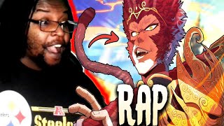 SUN WUKONG RAP | "Light of the Sun" | RUSTAGE ft. Johnald / DB Reaction