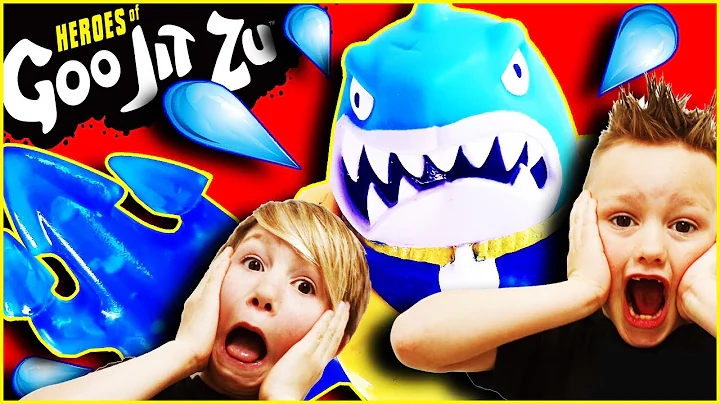 HEROES OF GOO JIT ZU SERIES 2 THRASH with TRIDENT STRIKE ! Moose Toys Left This OUT !!!  WHY?