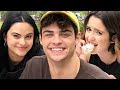 Noah Centineo answers your dating questions | Mukbang Q&A with the cast of The Perfect Date!