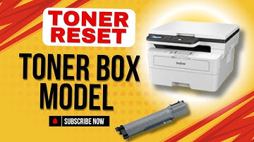 Brother Printer DCP-B7620DW (Toner Reset)