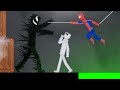 Venom Attacking City and Spiderman Saves People in People Playground