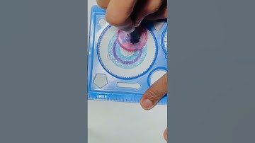 VIRAL SPIROGRAPH ART TREND!#spirometry #art #spirograph #satisfying #asmr #relax #spiroart