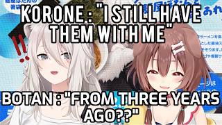 Hololive Korone Reveals Something That Shocks Botan Inugami Korone Shishiro Botan