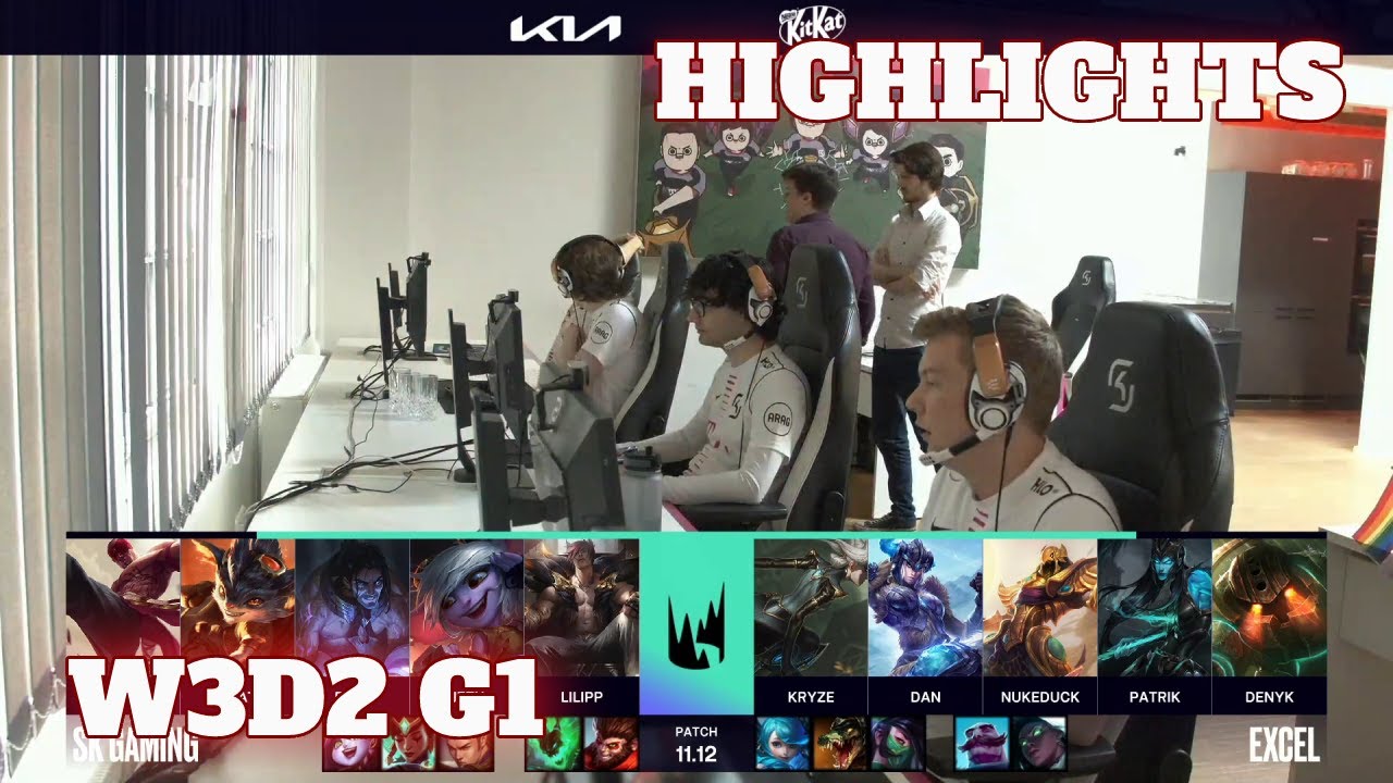 SK vs XL - Highlights | Week 3 Day 2 S11 LEC Summer 2021 | SK Gaming vs Excel