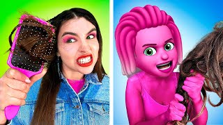 Girly Problems with HAIR  Funny Beauty Struggles | My Emotions Controls Me by La La Life Emoji