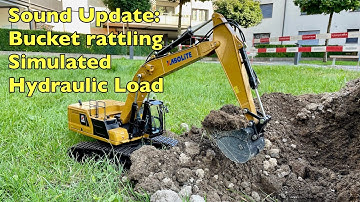 Worlds Most Realistic RC Hydraulic Excavator Sound In KABOLITE 336?