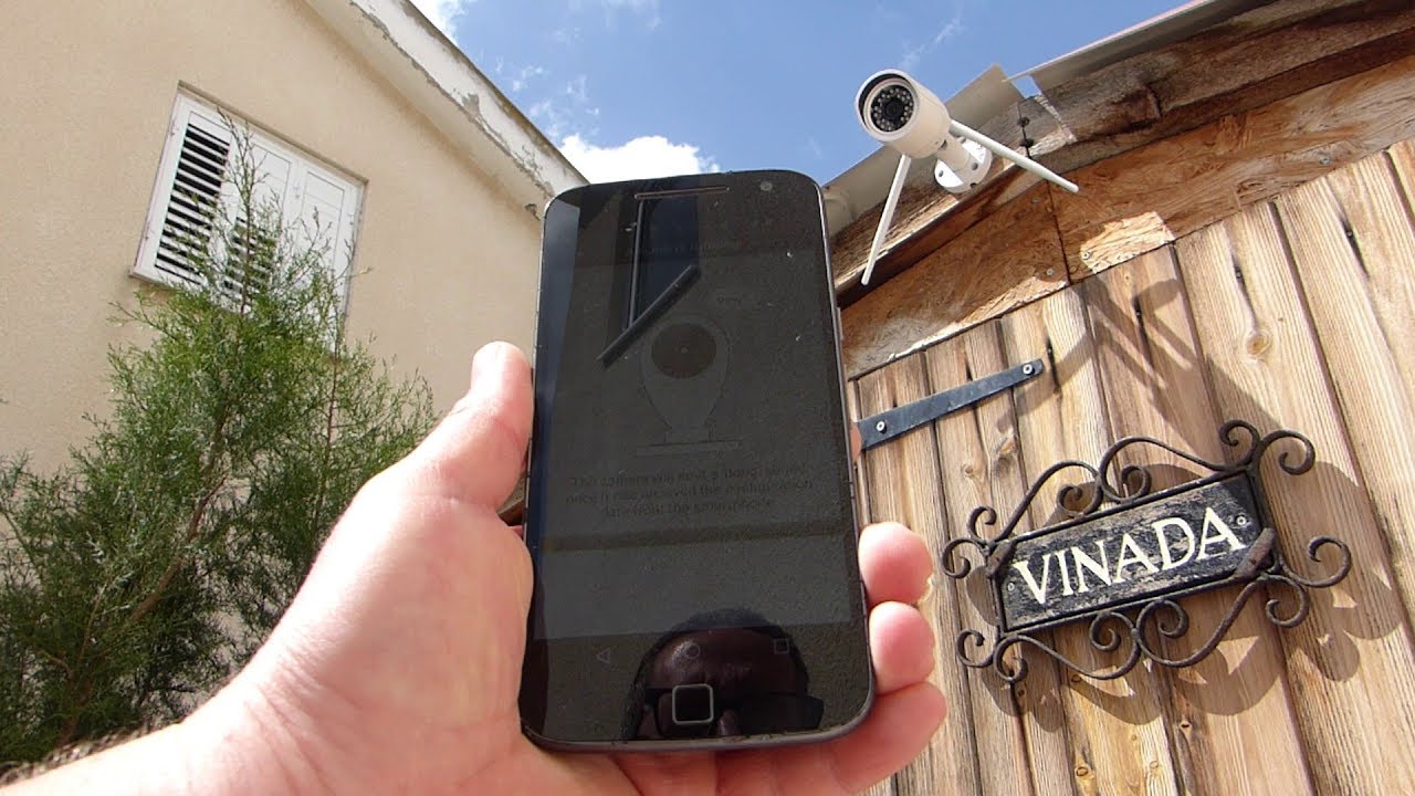 Hikam A7 IP camera with human motion detection